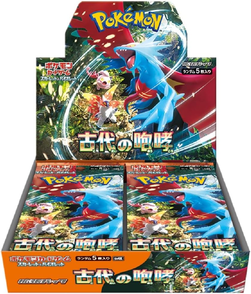POKEMON CARD GAME ANCIENT ROAR sv4K BOX