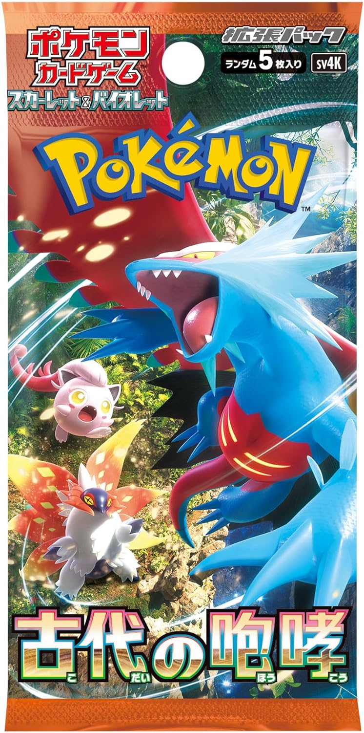 POKEMON CARD GAME ANCIENT ROAR sv4K BOX