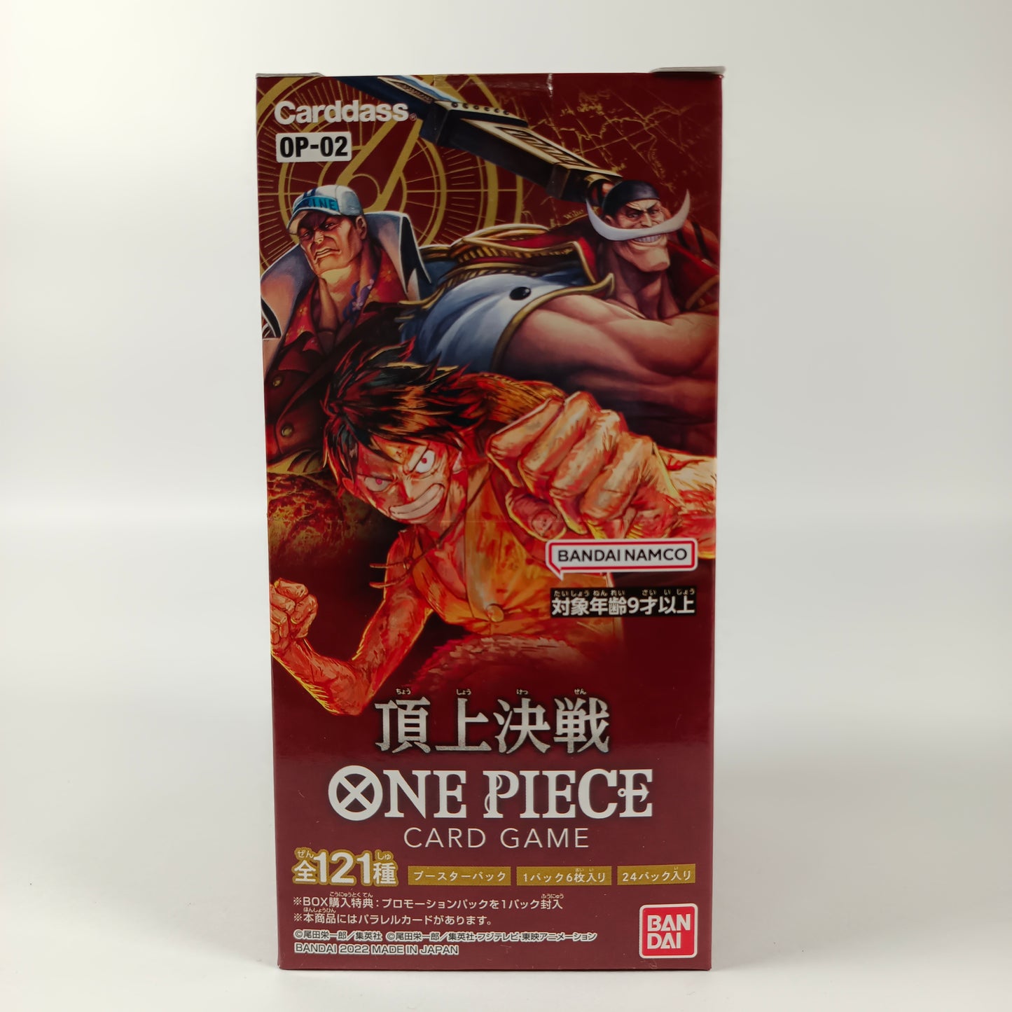 ONE PIECE CARD GAME OP02 BOX