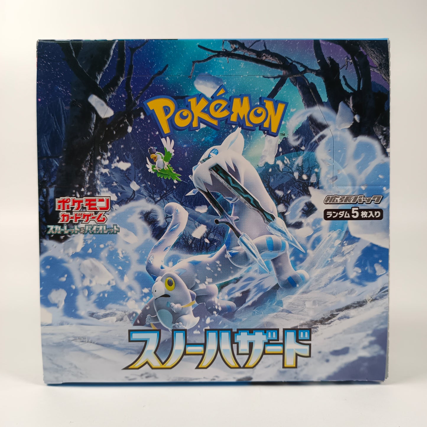 POKEMON CARD GAME SNOW HAZARD sv2P BOX
