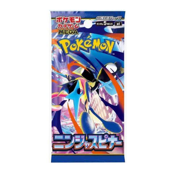 POKEMON CARD GAME Mega Evolution Pack - Ninja Spinner - M4 BOX
