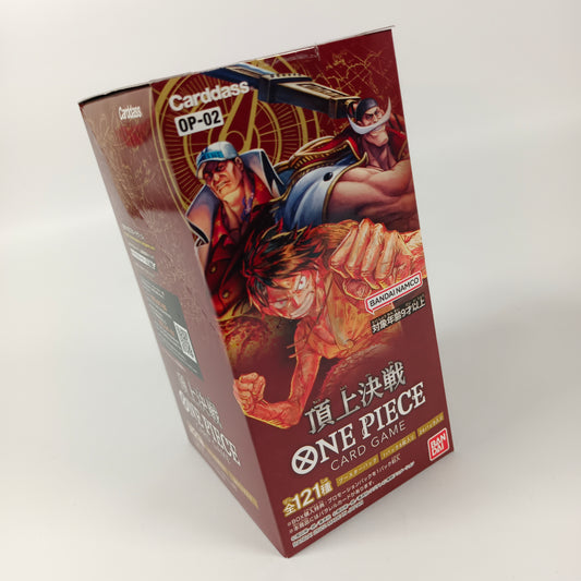ONE PIECE CARD GAME OP02 BOX