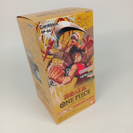 ONE PIECE CARD GAME OP04 BOX