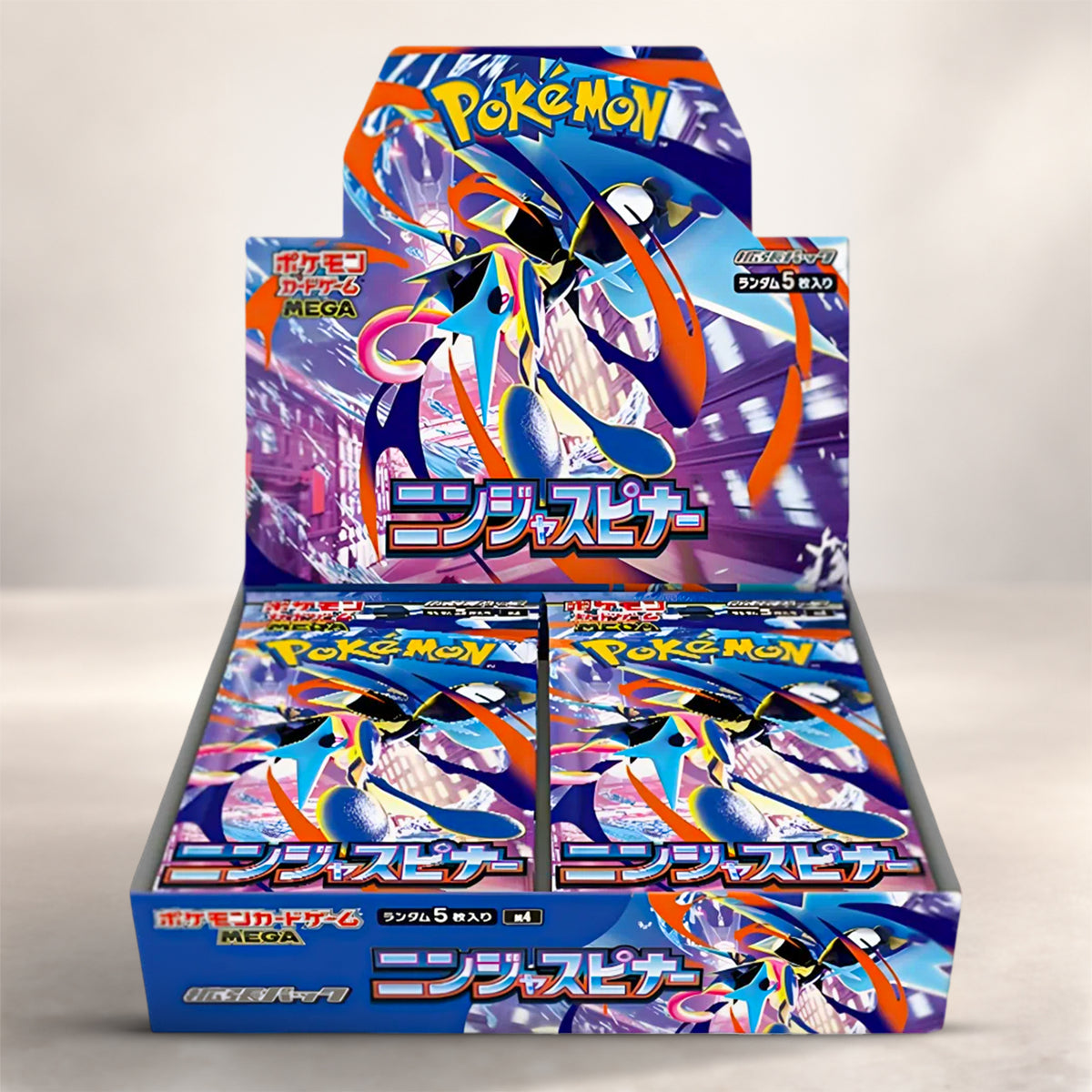 POKEMON CARD GAME Mega Evolution Pack - Ninja Spinner - M4 BOX