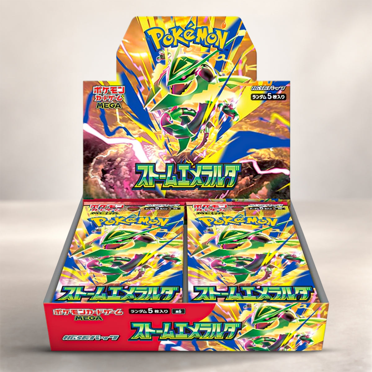 POKEMON CARD GAME Mega Evolution Pack - Storm Emerald - M6 BOX