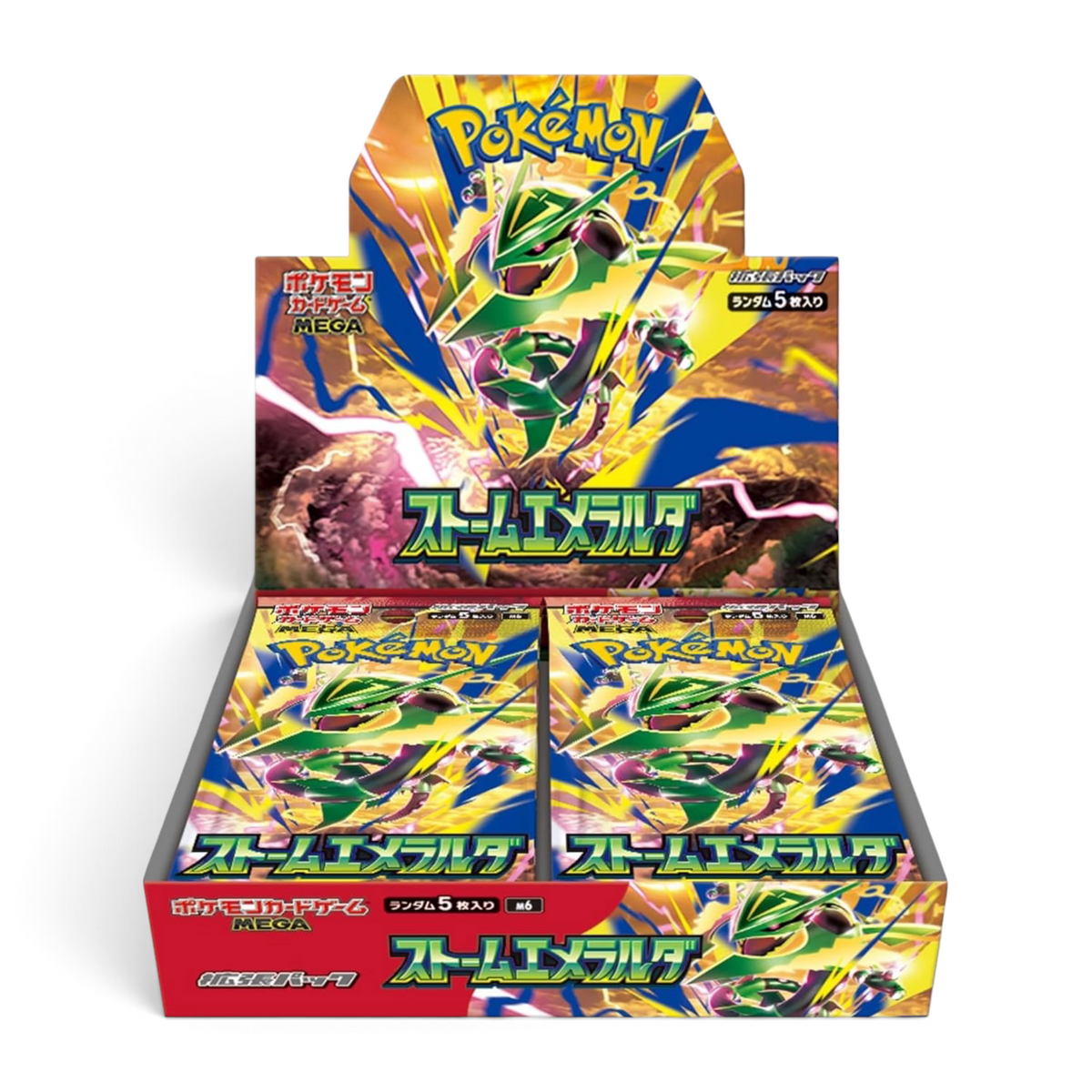 POKEMON CARD GAME Mega Evolution Pack - Storm Emerald - M6 BOX