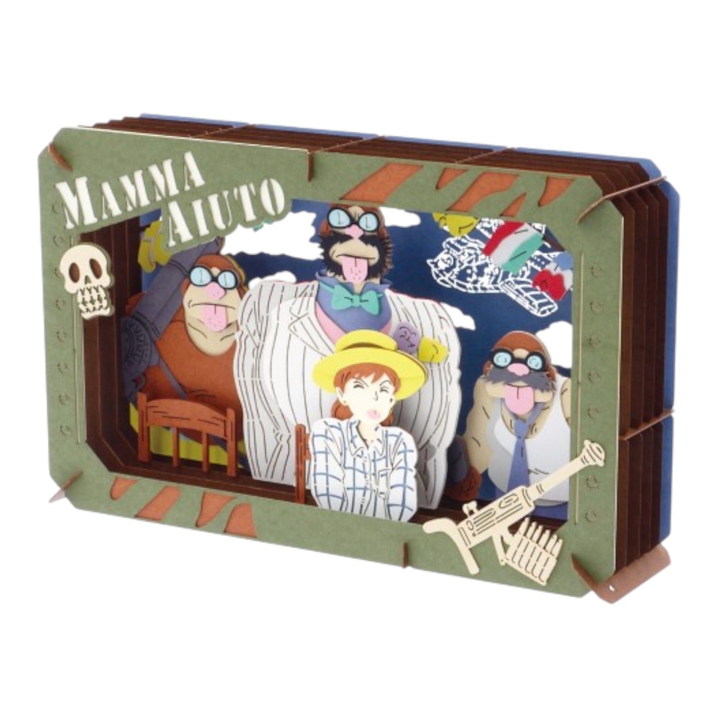 Théâtre en papier Porco Rosso