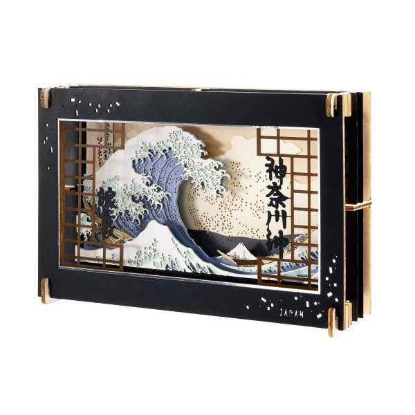 Théâtre en papier Vague de Kanagawa