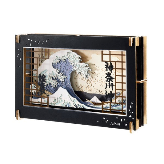 Théâtre en papier Vague de Kanagawa