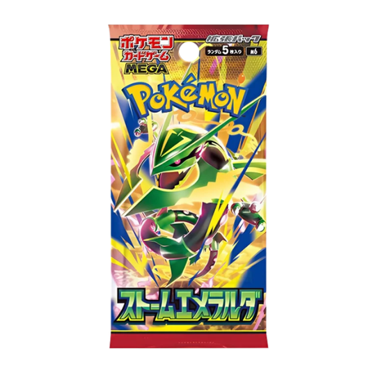 POKEMON CARD GAME Mega Evolution Pack - Storm Emerald - M6 BOOSTER
