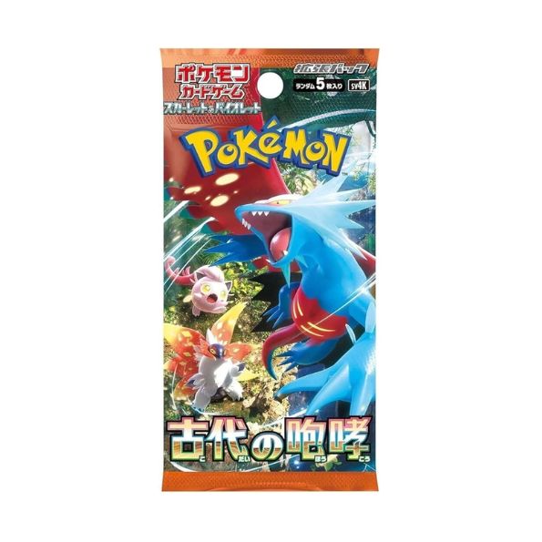 POKEMON CARD GAME Scarlet & Violet Expansion Pack - Ancient Roar - SV4K BOX