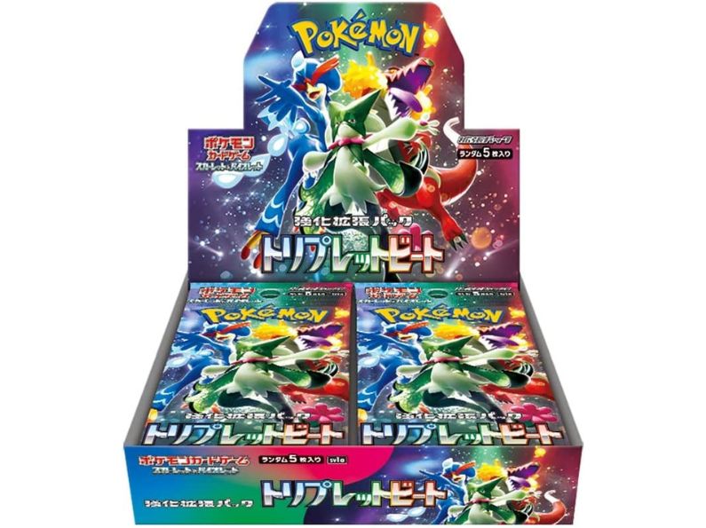 Display SV1A de la série Triplet Beat, version japonaise, contenant 10 boosters de 10 cartes