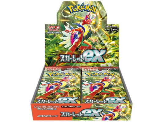 POKEMON CARD GAME Scarlet & Violet Expansion Pack - Scarlet Ex - SV1S BOX