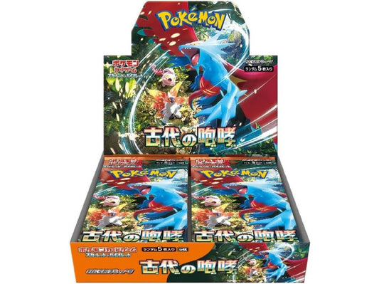 POKEMON CARD GAME Scarlet & Violet Expansion Pack - Ancient Roar - SV4K BOX