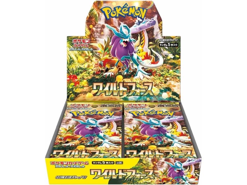 POKEMON CARD GAME Scarlet & Violet Expansion Pack - Wild Force - SV5K BOX