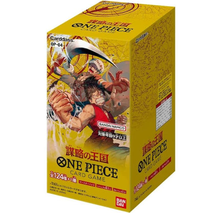 Display One Piece OP-04 Kingdoms of Intrigue version japonaise