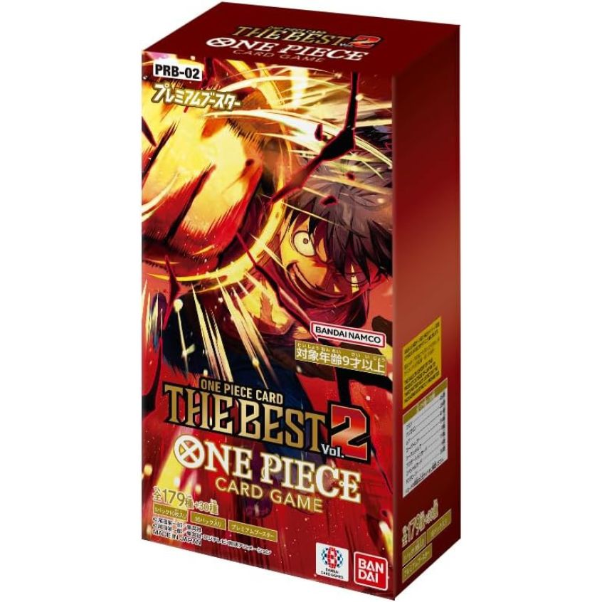 ONE PIECE CARD GAME PRB-02 BOX