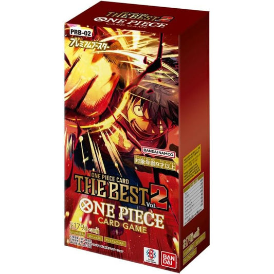 ONE PIECE CARD GAME PRB-02 BOX
