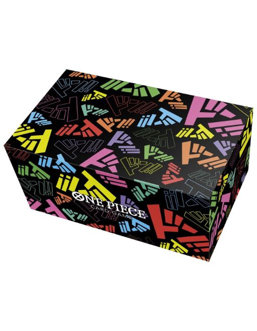 Storage box don à motif coloré One Piece, rangement de cartes