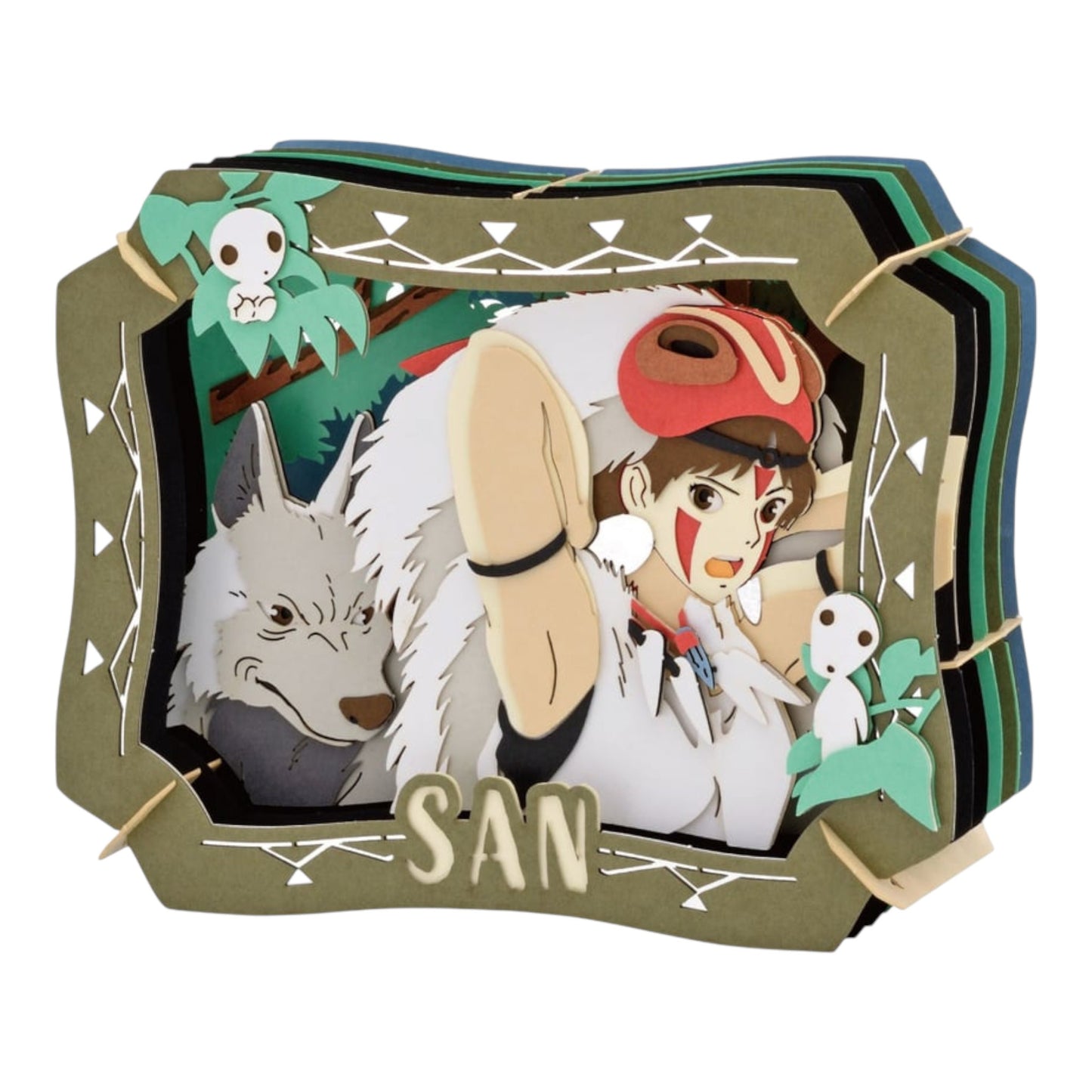 Théâtre en papier Princesse Mononoke